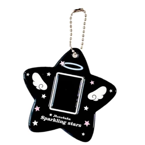 THINCAN Event Catching Star PVC Card Case Dekorative Foto Ärmel Bietet Einen Sicheren Schutz Für Ihre Karten In Der Schule Oder In Büroausweishalter An von THINCAN