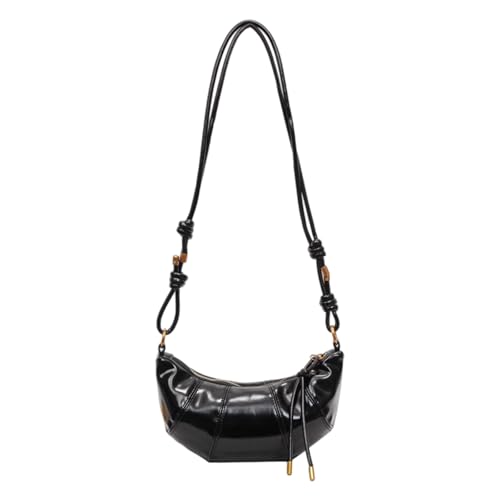 THINCAN Frauen Dumplings Bag Stilvolle Umhängetasche Einfache Crossbody Mode Messenger Die Für Alltägliche Frauen Schulter Modische Knödel Stilvoller Crossbody Für Reisen Pendeln von THINCAN