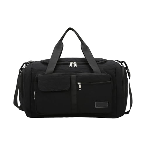 THINCAN Frauen Faltbare Reisetasche Gepäck Rucksack Fitnessbeutel Wochenendtraining Mit Schuhfach Falten Fitnessstudio Große Kapazitäts Reisetraining Sport Fitness von THINCAN