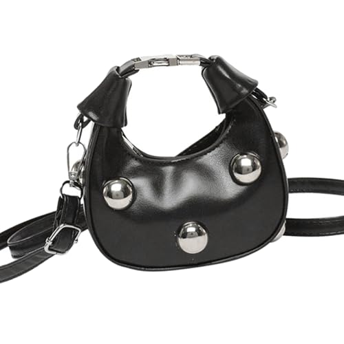 THINCAN Frauen Retro Botenbag Pu Leder Schulter Crossbody Tasche Kleine Handtasche Einfache Einkäufe Dating Alltag Frauen Retro Schulter Crossbody Pu Leder Messenger Für Täglich von THINCAN