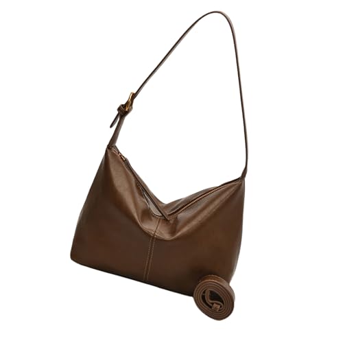 THINCAN Frauen Tasche Große Kapazität Umhängetasche Einkaufen Winter Crossbody Handtasche Retro Messenger Für Alltägliche Frauen Winter Schulter Arbeit Großer Kapazität Crossbody von THINCAN