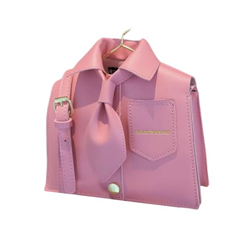 THINCAN Frauen Umhängetasche Koreanische Stil Geldbeutel Und Handtasche Einkaufstasche Hemd Geformtes Crossbody PU Leder Arbeit Hemd Form Crossbody Für Frauen Koreanische Stile Schulter PU Leder Geld von THINCAN