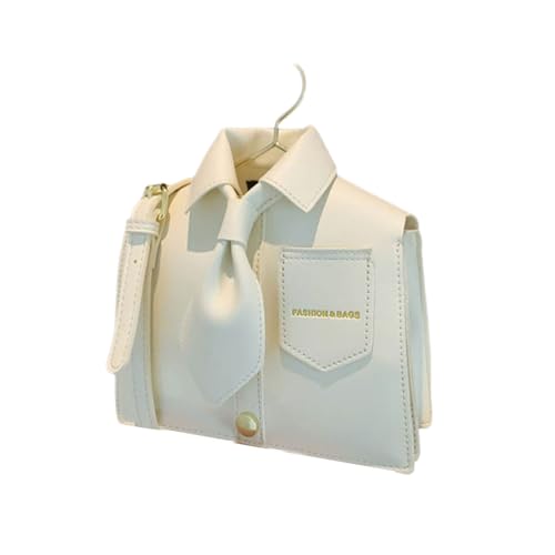 THINCAN Frauen Umhängetasche Koreanische Stil Geldbeutel Und Handtasche Einkaufstasche Hemd Geformtes Crossbody PU Leder Arbeit Hemd Form Crossbody Für Frauen Koreanische Stile Schulter PU Leder Geld von THINCAN