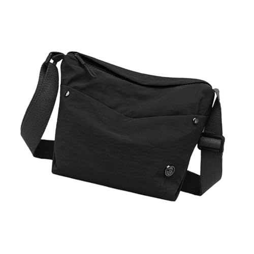 THINCAN Frauen Umhängetasche Trendy Crossbody Bag Feste Farbe Eimer Koreanische Stile Messenger Pendeln Frauen Eimer Schulter Feste Farbe Crossbody Stylish Pendeln von THINCAN