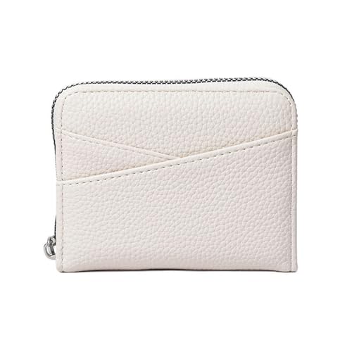 THINCAN Frauenkartenhalter Und Münzen Geldbörse Mit Akkordeon Designs Und Mehreren Kartenlagerung PU Leder Kreditspeicher Hülle Feste Farbbrieftasche von THINCAN