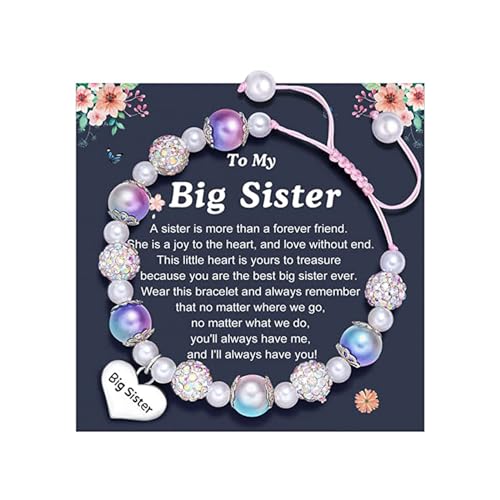 THINCAN Gravures Armband Strasssteine ​​Perlenarmband Mit Herzheizen Einstellbar Länge Sturm Accessoire Für Mädchen von THINCAN