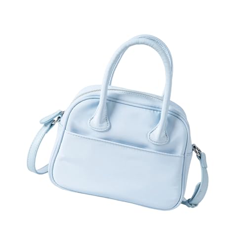 THINCAN Kompakte Frauen Cross Body Umhängetasche Verstellbares Abnehmbares Riemen Leichtes Reisen Essentielle Geldbörse PU Leder Handtasche Trendy Crossbody Geldbeutel von THINCAN