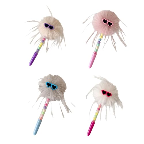 THINCAN Kühner Rahmen Inspirierter Kugelschreiber Mit Reibungslosen Schreiben Von Spaß Brille Blau Nachfüll Ergonomisch Für Büroaufgaben & Studiengeschenkballstift Studenten von THINCAN