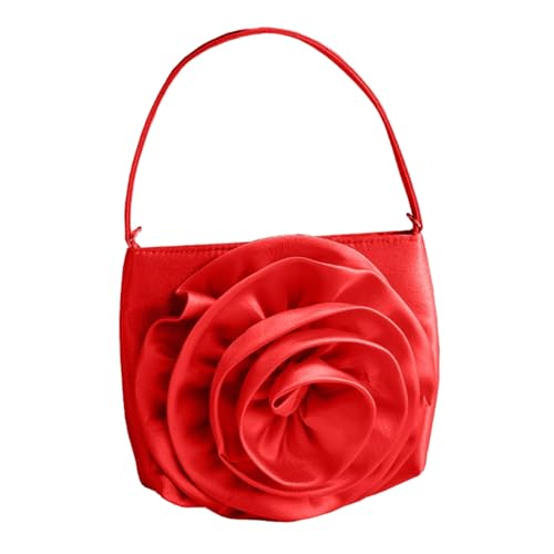 THINCAN Luxuriöse Handtasche Mode Flower Abendtasche Für Abschlussballveranstaltung Und Besonderen Anlass Mit Abnehmbarem Schultergurt Retro Abendkupplung von THINCAN
