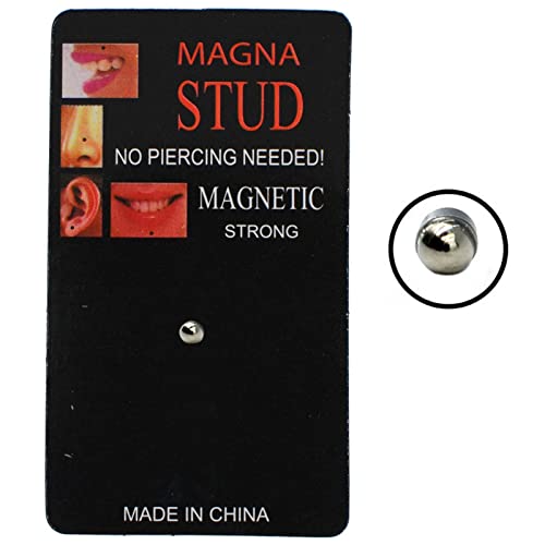 THINCAN Magnetoelenohrringe Kubische Zirkonia Nicht Durchdringende Tragus Nase Gefälschte Ohrennase Lippenring Clip Für Frauen Lippen von THINCAN