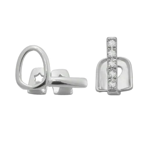 THINCAN Messing Elektroplated Edelstahl Körperschmuck 1 9 Cm Doppelton Langhantel Leichte Raffinierte Zähne Piercing Für Männer Frauen von THINCAN