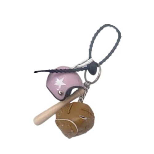 THINCAN Miniatur Baseball Handschuh Keychain Anhänger Accessoire Für Rucksäcke Und Handtaschen Geschenk Für Jungen Und Baseball Enthusiasten von THINCAN