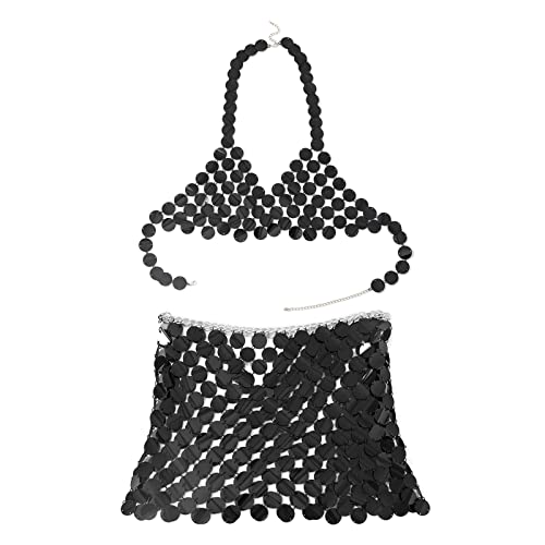 THINCAN Minirock Paillette Bodycon Röcke Funkeln von THINCAN