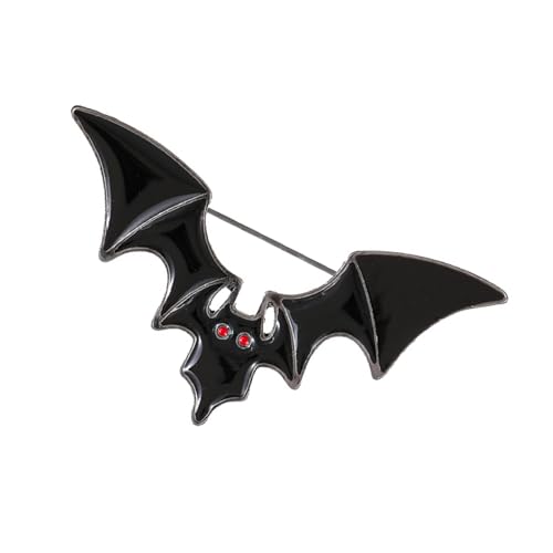 Mode Anspruchsvolle Fledermausflügel Revers Stecknadel Mit Tropfenden Öldesigns Kontrastzubehör Für Partyversorgungen Kostüme Mode Pin Accessoire von THINCAN