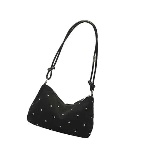 THINCAN Mode Falten Textur Casual Evening Bag Leichte Design Umhängetasche Mit Bequemer Riemen Stilvolle Handtasche Mit Bequemem Riemen von THINCAN