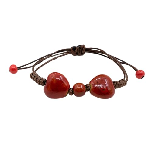 THINCAN Mode Handgewebtes Keramisches Perlenarmband Robuster Armreif Für Männer Und Frauen Komfort Passt Modeaccessoire THINCAN Mode Handgewebtes Keramisches Perlenarmband Robuster Armreif Für Männer Und Frauen Komfort Passt Modeaccessoire von THINCAN