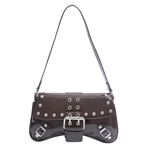 THINCAN Mode Unterarmtasche Handtasche Frauen PU Leder Besorgtes Umhängetaschen Abendtasche Für Datteln Und Outdoor Aktivitäten PU Lederhandtasche von THINCAN