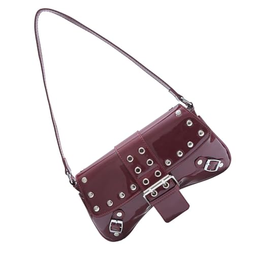 THINCAN Mode Unterarmtasche Handtasche Frauen PU Leder Besorgtes Umhängetaschen Abendtasche Für Datteln Und Outdoor Aktivitäten PU Lederhandtasche von THINCAN