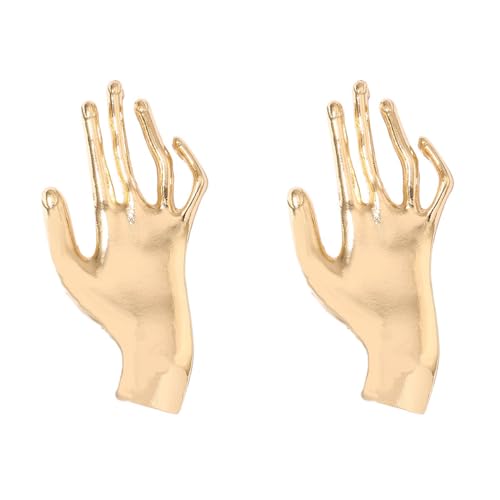 THINCAN Palms Handgeformte Stollen Ohrringe Mode Durchdringende Ohrringe Einfache Einzigartige Ohrstolzen Temperament Schmuck Geschenk Für Frauen Mädchen THINCAN Palms Handgeformte Stollen Ohrringe Mode Durchdringende Ohrringe Einfache Einzigartige Ohrstolzen Temperament Schmuck Geschenk Für Frauen Mädchen von THINCAN