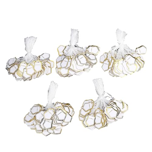 THINCAN Premium Gold/Silberfolie Stars Preise Tickets Vor Gebohrten Hanglöchern Robuste Recycelte Papiergeschäfte Waren Kennzeichnungsbedarf Dekorative Stars Preis Tickets Papier von THINCAN