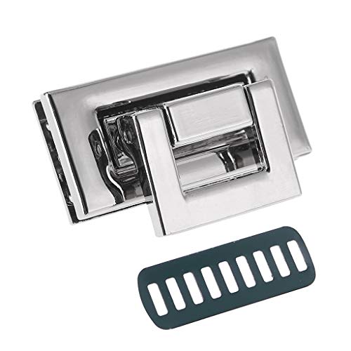 THINCAN Rechteck Formverschluss Drehen Verriegelungsschloss Leder Handtasche Hardware Biene Geldbeutel von THINCAN