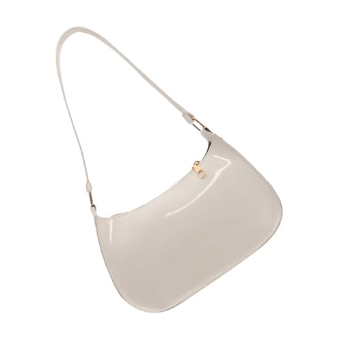 THINCAN Retro PU Leder Umhängetasche Für Frauen Elegante Unterarmtasche Satchel Geldbörse Mode Abend Handtasche Achselhilfe Frauenabend Out Out Of von THINCAN