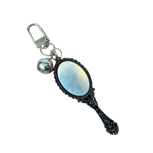 THINCAN Romantik Bowknot Spiegeln Geformtem Charme Anhänger Tragbares Make Up Accessoire Handwerk Für Frauen Mädchen Stilvolle Outfits von THINCAN