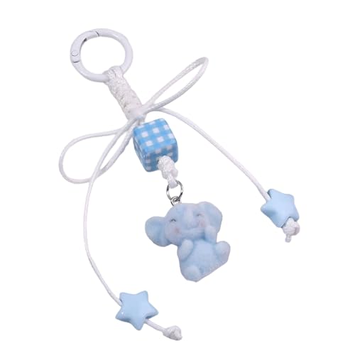 THINCAN Schöner Tasche Charme Anhänger Keyring Elefant Geflochten THINCAN Schöner Tasche Charme Anhänger Keyring Elefant Geflochten von THINCAN