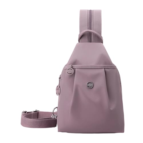 THINCAN Slings Rucksack Crossbody Tasche Für Männer Frauen Leichtes Reisetagesack Zum Wanderradieren Freien Außenpolster Mit Reißverschlussgurt von THINCAN