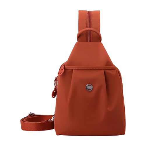 THINCAN Slings Rucksack Crossbody Tasche Für Männer Frauen Leichtes Reisetagesack Zum Wanderradieren Freien Außenpolster Mit Reißverschlussgurt von THINCAN