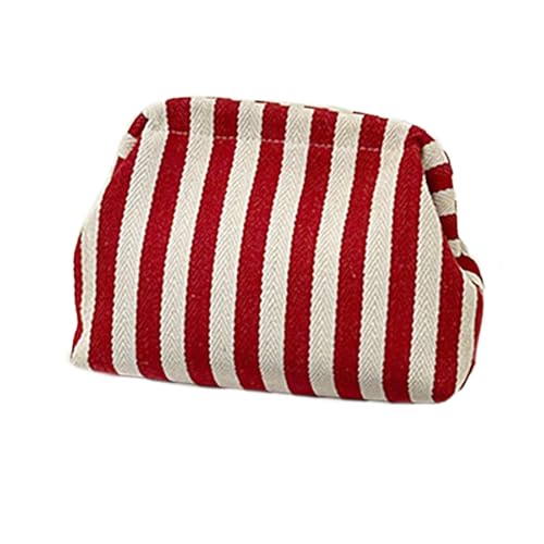 THINCAN Soft Strick Häkelhandtasche Für Frauen Mädchen Kontrastfarben Knödel Geldbörse Strick Make Up Beutel Kosmetikkoffer Stofftasche THINCAN Soft Strick Häkelhandtasche Für Frauen Mädchen Kontrastfarben Knödel Geldbörse Strick Make Up Beutel Kosmetikkoffer Stofftasche von THINCAN