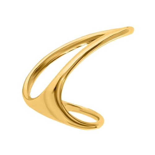 THINCAN Stilvolle Kreative Metall Offene Ringe Modische Geometrische Formen Fingerringe wasserdichte Schmuck Für Partys Und Festivals Legierung Mode von THINCAN