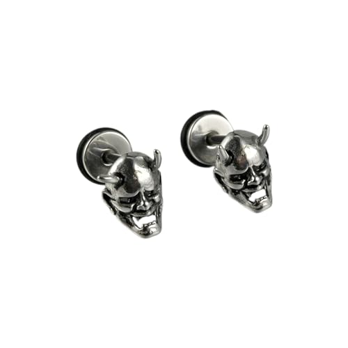 THINCAN Stilvoller Edelstahl Schädel Ohrschmuck Goth Ohrringe Sternohrohrohrohr Ohrschmuck Für Tägliches Outfit Und Party Geeignet THINCAN Stilvoller Edelstahl Schädel Ohrschmuck Goth Ohrringe Sternohrohrohrohr Ohrschmuck Für Tägliches Outfit Und Party Geeignet von THINCAN