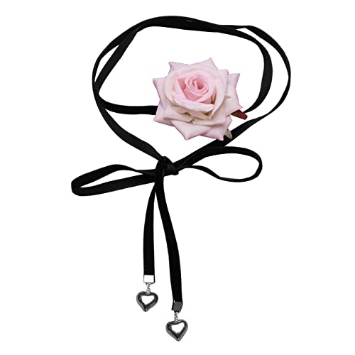 Stoff Halsketten Choker Weiche Krawatte Cravat Halsketten Hochzeit Party Schmuck Geschenk Für Frauen Teenager Mädchen von THINCAN