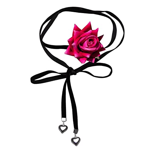 Stoff Halsketten Choker Weiche Krawatte Cravat Halsketten Hochzeit Party Schmuck Geschenk Für Frauen Teenager Mädchen von THINCAN