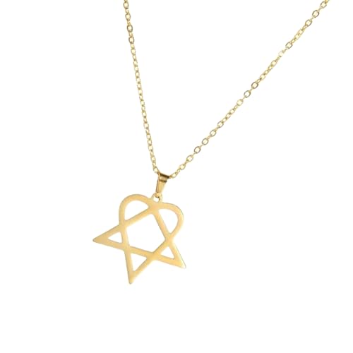 THINCAN Unregelmäßige Fünf Speicherte Sternhalskette Edelstahl Gold Plattiert Geometrischen Anhänger Für Frauen Täglich Schmuck Trendy Hohlkette Halskette THINCAN Unregelmäßige Fünf Speicherte Sternhalskette Edelstahl Gold Plattiert Geometrischen Anhänger Für Frauen Täglich Schmuck Trendy Hohlkette Halskette von THINCAN