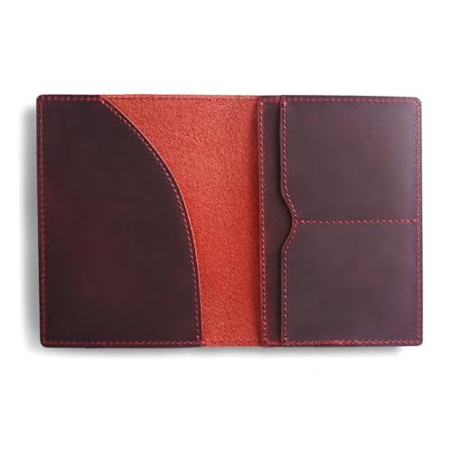 THINCAN Vintage Leder Brieftasche Für Männer Frauen Wasser Leichter Reisekartenorganisator Mit Business Travel Wallet Organizer von THINCAN