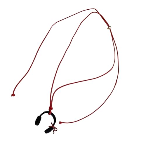 THINCAN Zeitgenössische Musik Inspirierte Anhänger Halskette Leichte Leichtmetallschmuck Für Frauen Stilvoller Alltäglicher Modeaccessoire Geschenkkette Trendy Damen Halskette von THINCAN