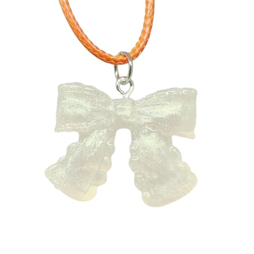 THINCAN Zögernde Bowknot Charme Halskette Elegant Bowknot Anhänger Choker Hochzeits Geburtstag Jubiläum Schmuck Geschenk Frauen Mädchen Mädchen von THINCAN