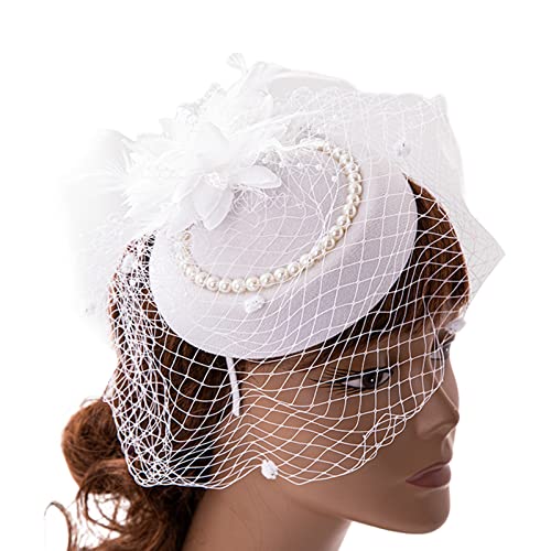 Tea Party Faszinator Derby Frauen Faszinator Stirnband Derby Pillbox Cocktail Feder Faszinator Faszinator von THINCAN