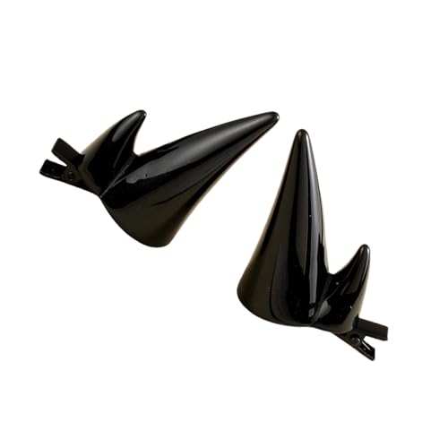 Teufel Horn Haarnadel Set Für Anime Punk Dress Up Party Haarzubehör Plastikharzhaarclip Für Erwachsene Teenager Mädchen von THINCAN