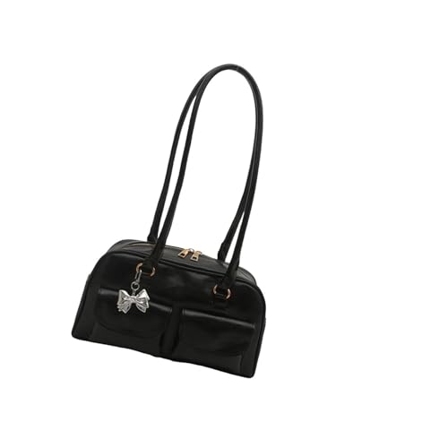 Top Tasche Für Frauen PU Leder Umhängetaschen Mode Satchel Unterarm Geldbeutel Freizeittasche Für Tägliche Pendelpendel Retro Lederhandtasche von THINCAN