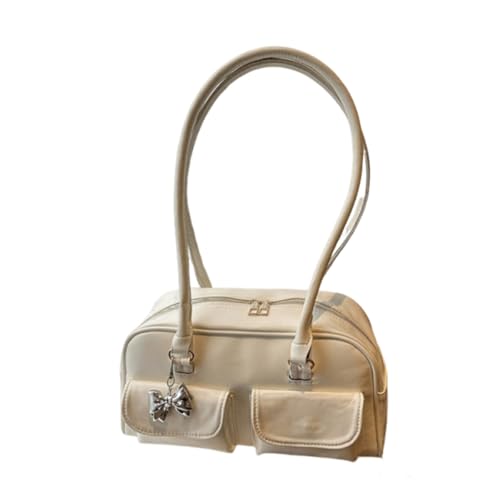 Top Tasche Für Frauen PU Leder Umhängetaschen Mode Satchel Unterarm Geldbeutel Freizeittasche Für Tägliche Pendelpendel Retro Lederhandtasche von THINCAN