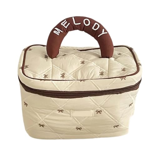 Tragbare Bögen Mit Großer Kapazität Kosmetische Tasche Für Frauen Und Mädchen Reisen Make Up Mit Mehreren Kompartimenten Tragbare Make Up Tasche Organisiert von THINCAN