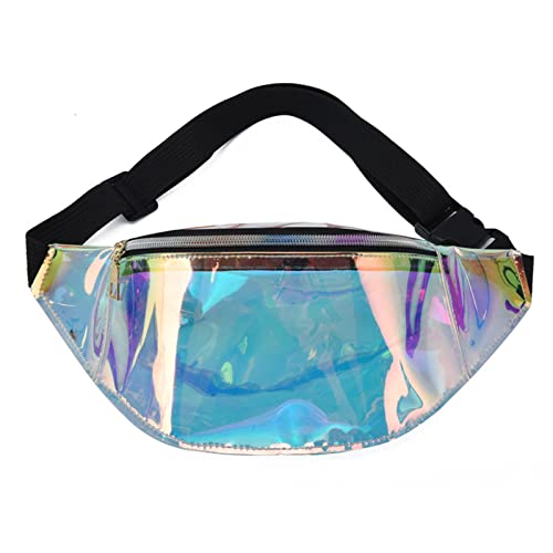 Tragbare Holographische Reisetasche Für Frauen Modische Durchscheinende Schlinge Brustbeutel PVC Taillengürtel Packtaschen Crossbody Taschen von THINCAN