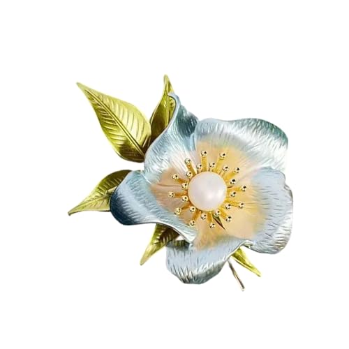 Vielseitige Blumenstifthandhand Detailliertes Secure Closeure Mode Brosche Für Professionelle Freizeit Outfit Sicherheitsnadel Clasp von THINCAN