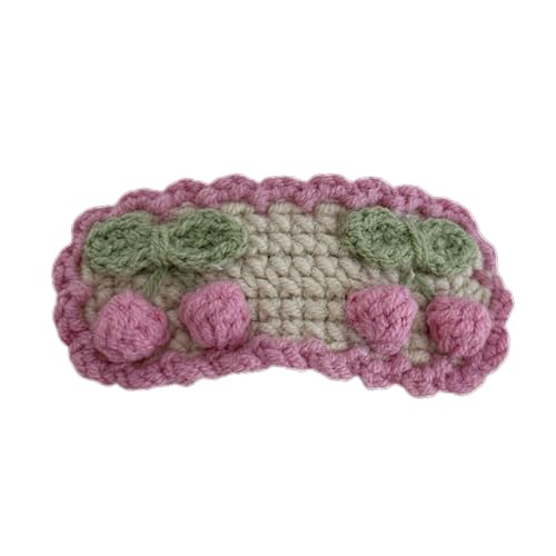 Warm Gestrickte Baby Haarnadel Schicke Haarclip Elegant Gestrickte Haarnadel Schöne Haarclip Multi Muster Designs Für Kinder von THINCAN