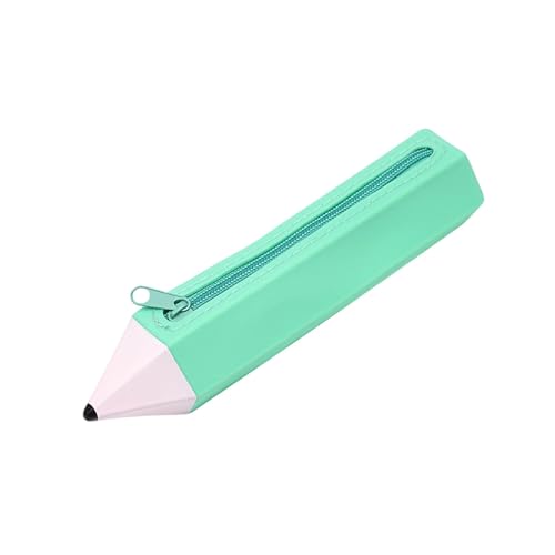 Weiche Bleistiftkoffer Stifte Form Leicht Zu Reinigen Zu Reinigen STILL Taschen Silikonstiftbeutel Schulgegenstände Organisatoren Hülle Form Stift Silikon Beutel Box von THINCAN
