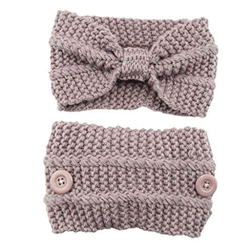 Winter Gestricktes Haarband Elastizität Bögen Knotted Stirnband Winter Kopfgeschoss Außenohrwärmer Weicher Ohrschalter von THINCAN