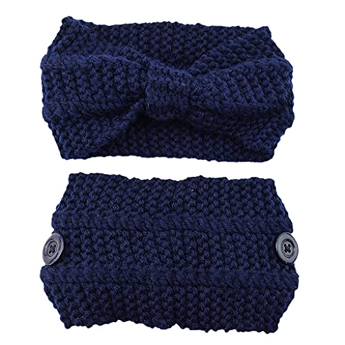 Winter Gestricktes Haarband Elastizität Bögen Knotted Stirnband Winter Kopfgeschoss Außenohrwärmer Weicher Ohrschalter von THINCAN